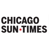 Chicago Sun-Times logo, features on Anne Nordhaus-Bike