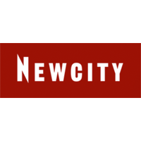 NewCity logo, feature on Anne Nordhaus-Bike