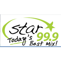Star 99.9 radio station logo, featured guest Anne Nordhaus-Bike